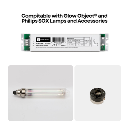 110-240V Universal Metal Electronic Ballast for SOX 26W Low Pressure Sodium (LPS) Lamps