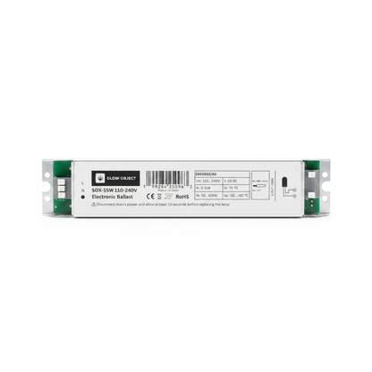 Glow Object 110-240v ALL-IN-ONE metal electronic ballast for SOX 55W low pressure sodium  lamps on a white background