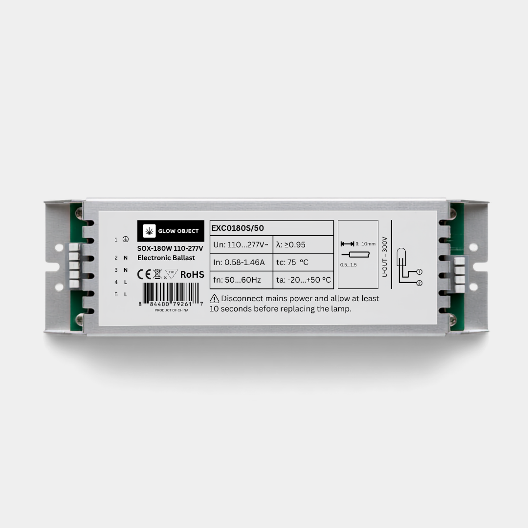 110-277V Universal Metal Electronic Ballast for SOX 180W Low Pressure Sodium (LPS) Lamps