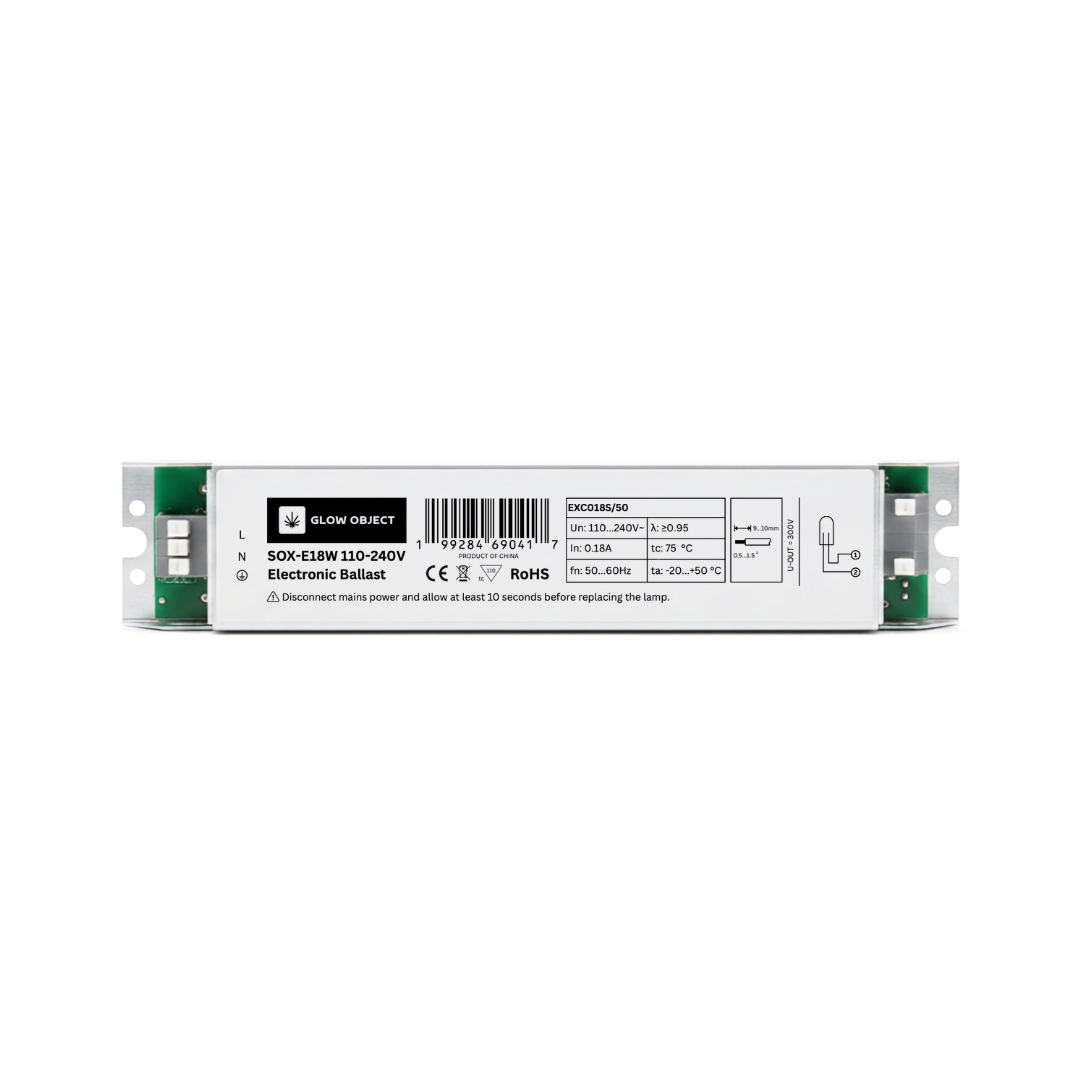 Glow Object SOX-E80W Metal Electronic Ballast EXC0180S – 110-240V Universal for LPS Lamps