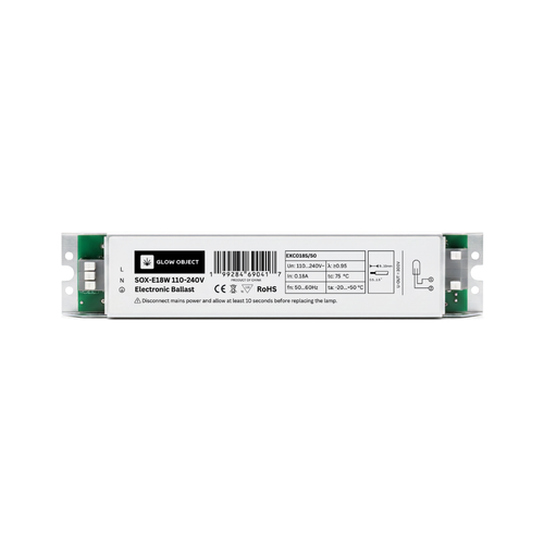 Glow Object SOX-E80W Metal Electronic Ballast EXC0180S – 110-240V Universal for LPS Lamps