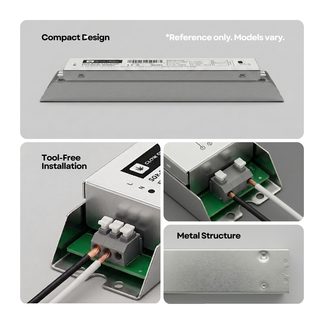 SOX/LPS universal Electronic Ballast Wiring Diagram – L N Terminal Connection Guide