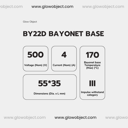 Ceramic B22 Bayonet Socket