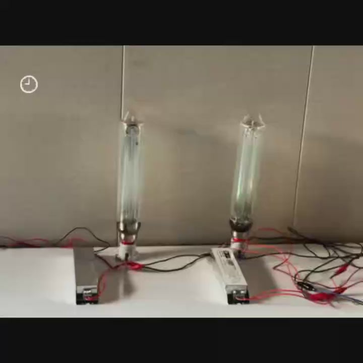SOX Low Pressure Sodium Lamp (LPS) and ballast comparison video – Glow Object vs Others